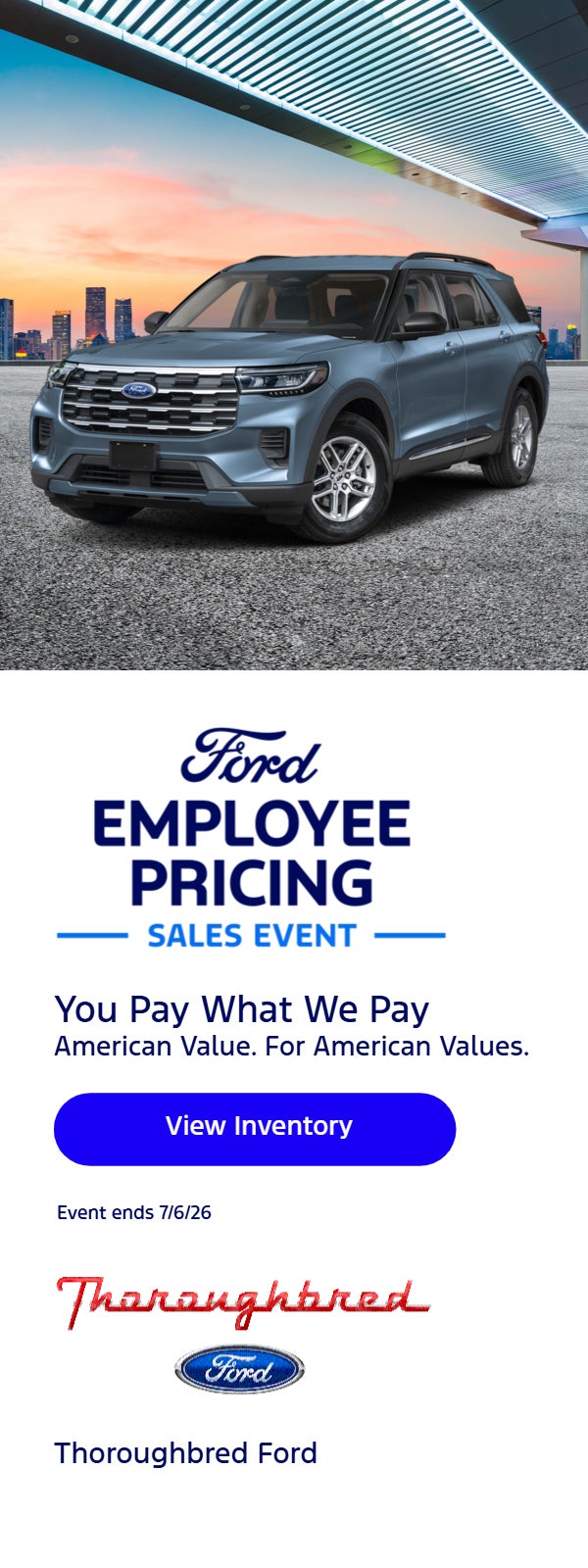 New Ford Explorer For Sale Kansas City MO | Thoroughbred Ford